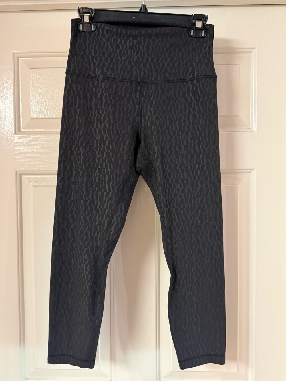 lululemon Align 28’ Black Textured High-Waist Leggings
